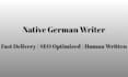 write professional german SEO articles and blog posts