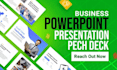 create professional powerpoint presentation for corporate and small business