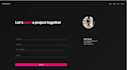 develop a modern landing page with animations
