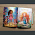 design magical children book illustration