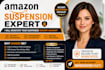 reinstate suspended amazon account and write amazon poa appeal