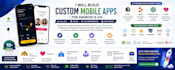 custom mobile app in IOS and android