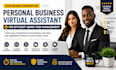 be your personal business virtual assistant for efficient admin task management