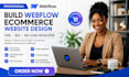 do webflow ecommerce website design cms seo no code developer