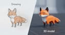 do premium character modeling for flawless 3d printing from sketch images