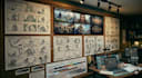 create game cinematic storyboard sequences an cutscenes