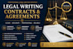 write legal contracts and agreements