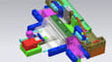 do silicone injection mold, 3d cad modelling, printable mold design, print stl