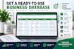 research companies and build a business database