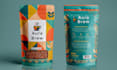 do aesthetic coffee bag packaging, stickers and label design