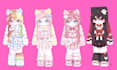 create high res custom minecraft skin, avatar for java, bedrock, pvp and youtube