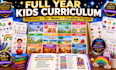 create complete kids curriculum lesson plans full year preschool program