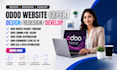 design, redesign, customize odoo website, ecommerce and landing page