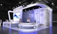 do 3d virtual exhibition stand, 3d trade booth, stall, 3d kiosk design