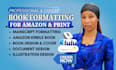 format and proofread amazon KDP books for kindle and paperback