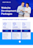 build a responsive website using HTML, CSS, javascript, react, or wordpress