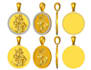 create custom 3d trophy model from 2d drawing award medal design for 3d printing
