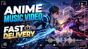 create a  cinematic anime music video amv edit