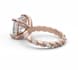 design custom 3d engagement ring, jewelry cad model and realistic rendering
