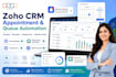 set up zoho CRM appointment scheduling and queue management automation