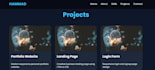 create clean and responsive front end web pages by using HTML and CSS