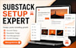 setup substack newsletter design account  post and growth strategy