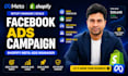 set up shopify facebook ads campaign as a meta ads manager