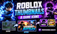 create roblox thumbnails and game icons for your game