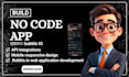 build bubble io saas mvp and no code web app