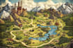 create hand drawn fantasy maps