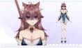 design vtuber and live2d model rigging