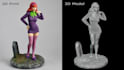 create a custom 3d printable collectible figure stl