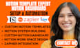 create notion template, dashboard, automation, CRM, notion website notion expert