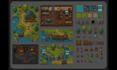 design pixel art tileset sprite sheet and retro game assets