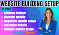 build and design your website using webwave website builder placester