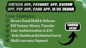 develop fintech app, payment app, escrow app, p2p app, cash app UI UX design
