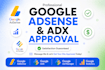 get your website google adsense and adx approval