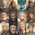 design a dnd party art and group art
