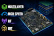 design professional multilayer pcb, high speed rf and iot boards