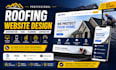 design roofing website construction website hvac plumbing contractor website