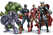 illustrate a superhero comic and marvel character