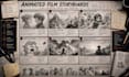 create action storyboard panels for movie scenes