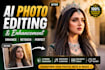 do professional ai photo editing and enhancement