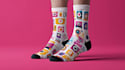 design custom and unique socks design
