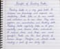 write neat handwritten notes and assignments