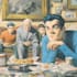 create authentic retro comic illustration