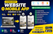 convert html website to app, ios app and android app, mobile app development n8n