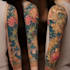 draw a attractive tattoo sleeve art