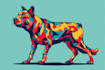 create high quality animal pop art for you