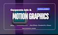 professionally edit your videos and create motion graphics